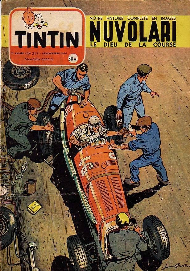 Image result for 1946 1st edition of Tintin (Kuifje), publishes until June 1993